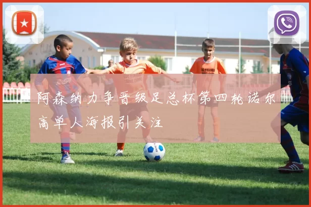 阿森纳力争晋级足总杯第四轮诺尔高单人海报引关注